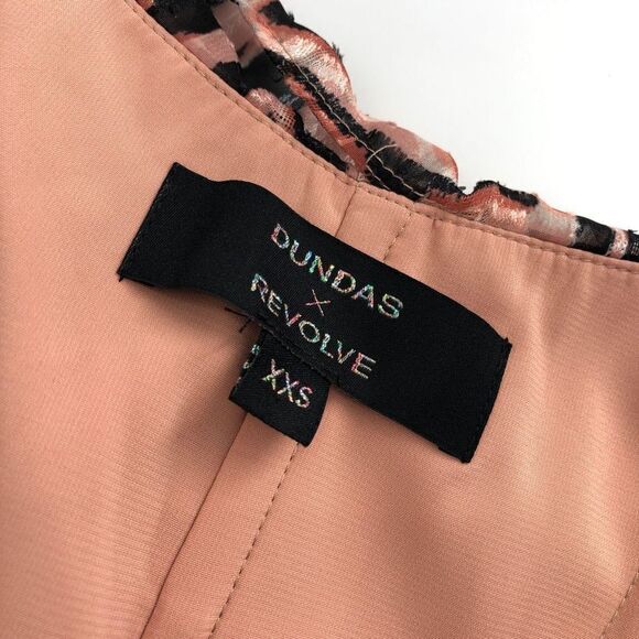 DUNDAS x REVOLVE Lana Mini Dress in Natural Zebra‎ - Picture 8 of 9